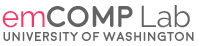 UW emComp Lab logo