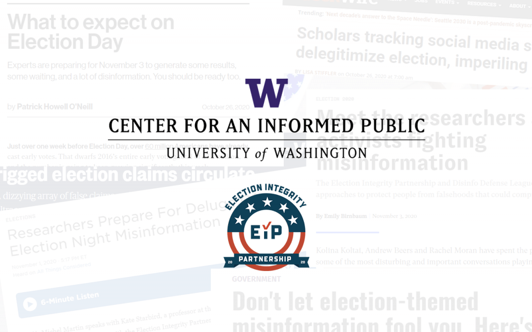 Election Integrity Partnership releases final report on mis- and disinformation from the 2020 U.S. election