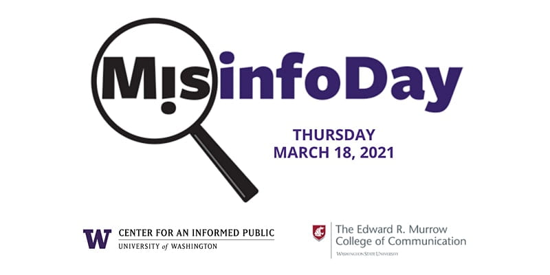Attention middle and high school educators: Register your class for MisinfoDay 2021 by March 11