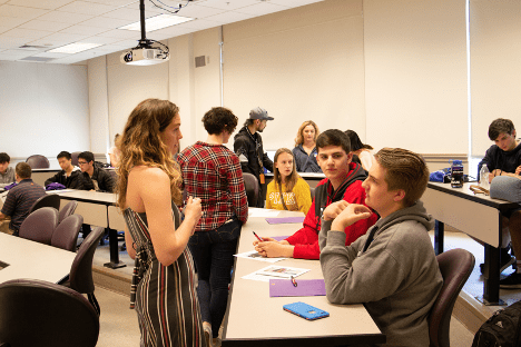 MisinfoDay 2019 students engaged