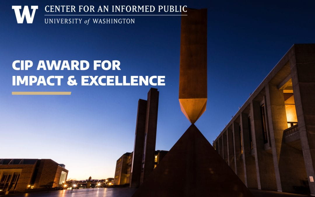We’re seeking nominations for the CIP Award for Impact & Excellence