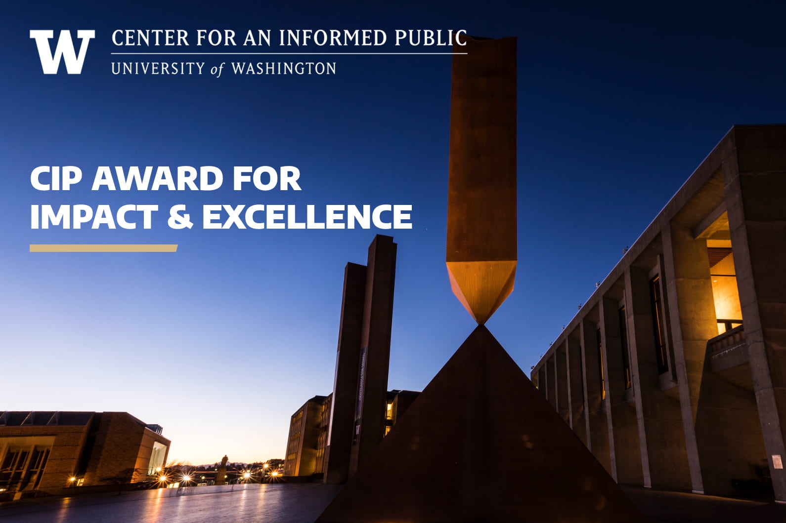 CIP Award for Impact & Excellence