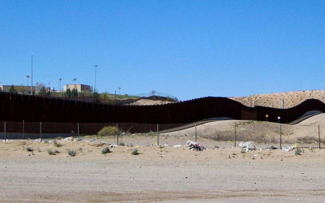 The U.S.-Mexico border near Sunland, New Mexico by Anne Adrian / Flickr via CC BY 2.0 DEED